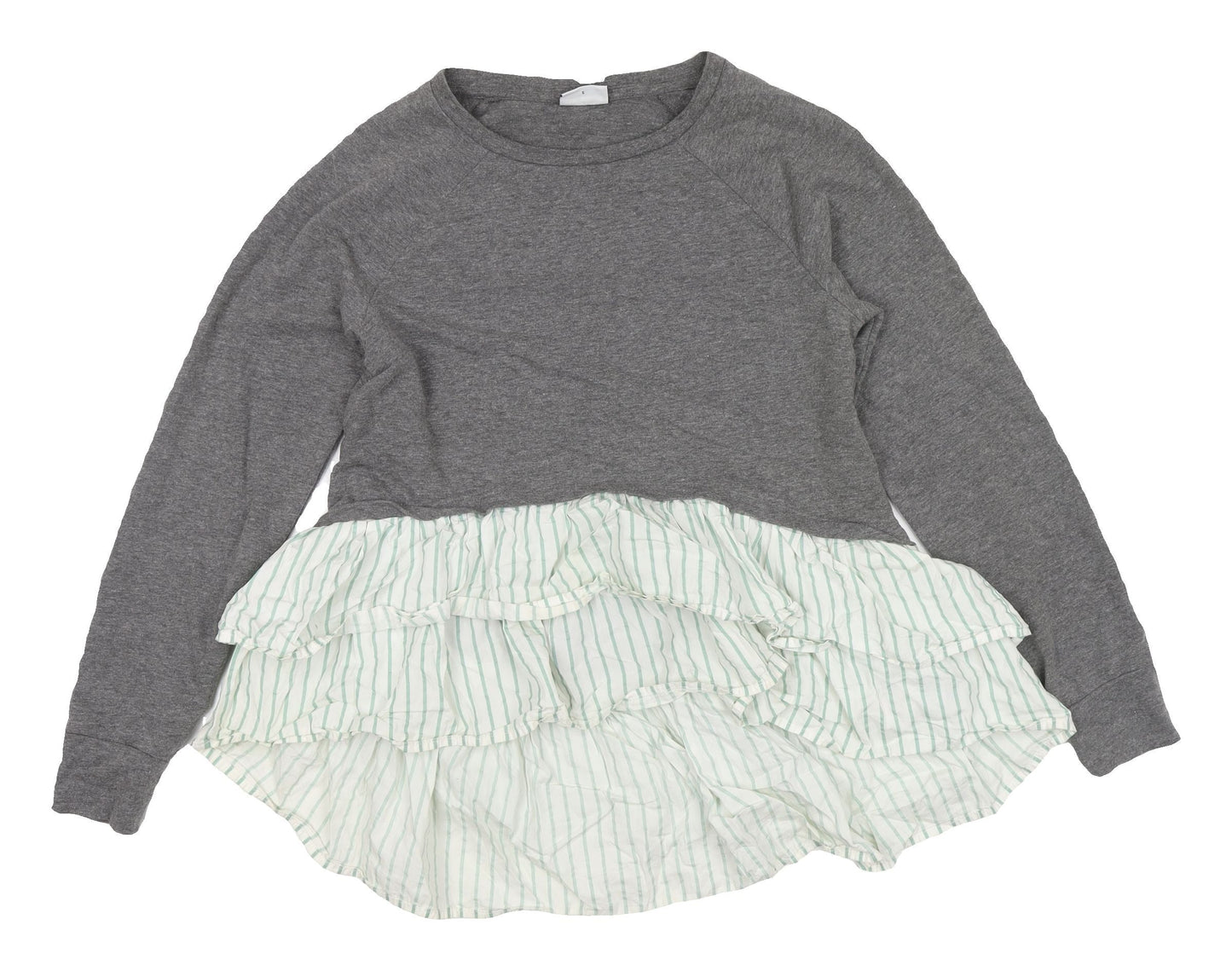 Noisy May Women's Grey Long Sleeve Top M