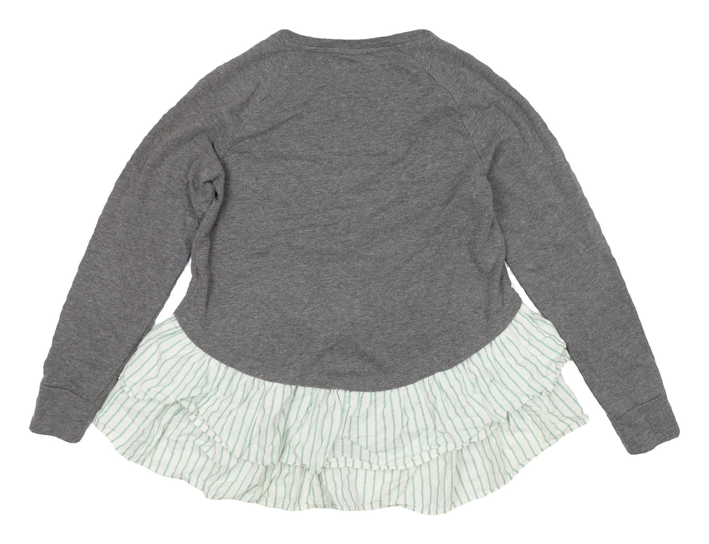 Noisy May Women's Grey Long Sleeve Top M