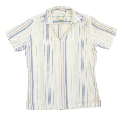 Unisex Adults UK Size M Topman Multicoloured Basic T-Shirt