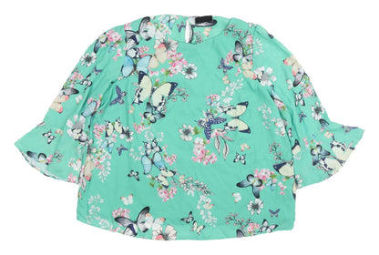 Womens UK Size 20 Wallis Multicoloured Tunic Blouse
