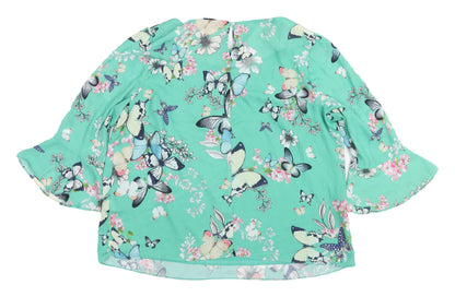 Womens UK Size 20 Wallis Multicoloured Tunic Blouse