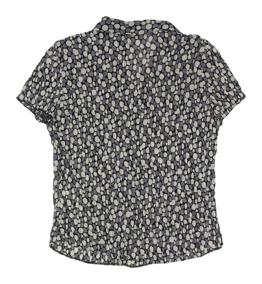 Womens UK Size 12 Per Se Grey  Blouse