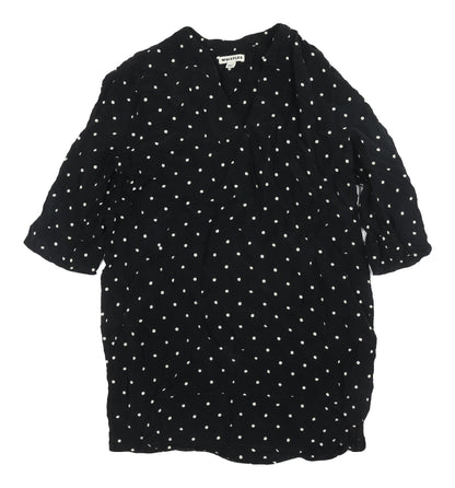 Womens UK Size 8 Whistles Black  Blouse