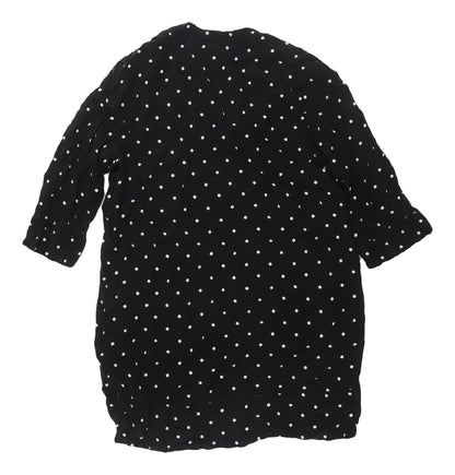 Womens UK Size 8 Whistles Black  Blouse