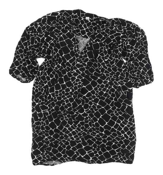 Womens UK Size XS Whistles Black  Blouse