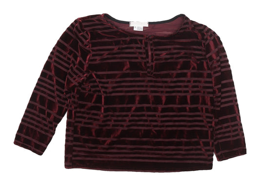 Womens UK Size M Cooperative Red Basic Top