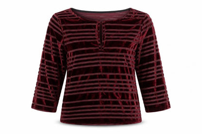 Womens UK Size M Cooperative Red Basic Top
