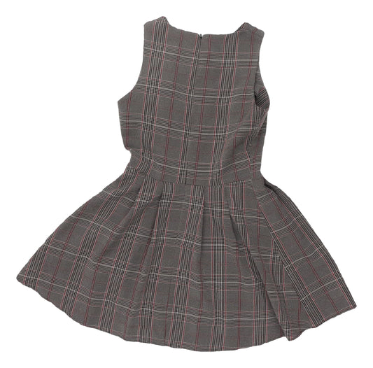 Love Women's Multicoloured Fit & Flare Dress Size 8