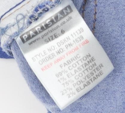 Parisian Women's Blue Skinny Jeans Size 10