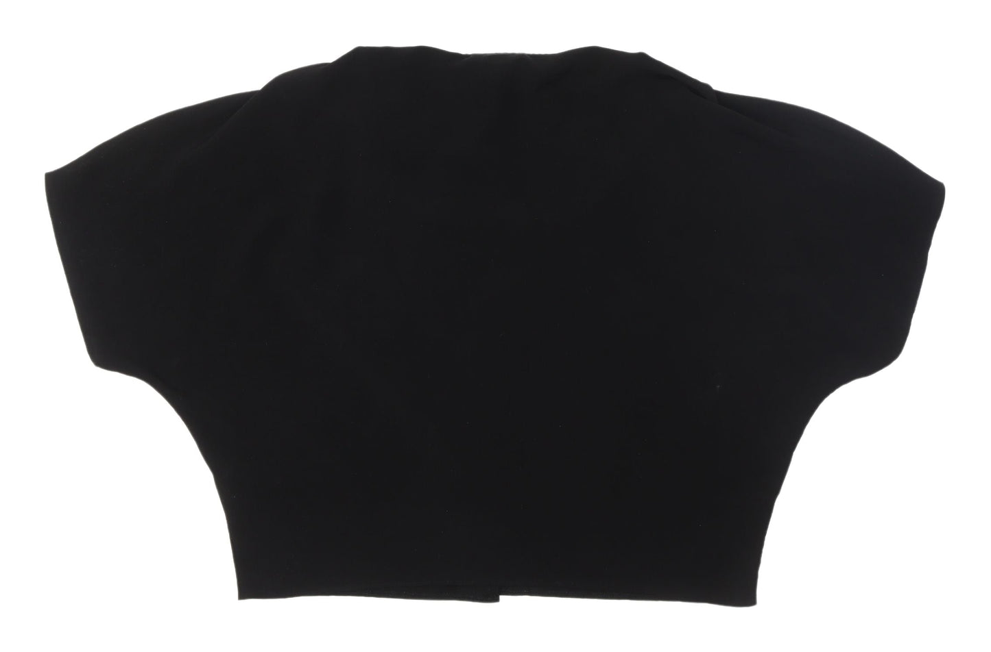 Womens UK Size 6 Topshop Black Kimono Blouse