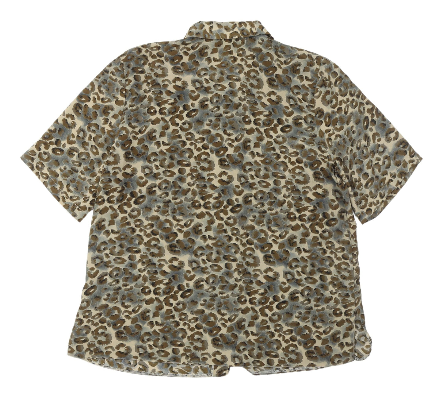 Vinachi Women's Multicoloured Animal Print Shirt