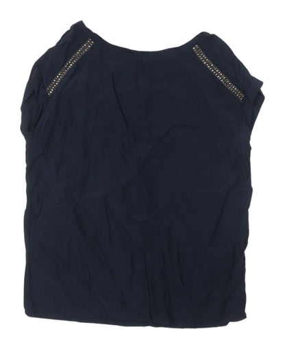 Womens UK Size 8 NEXT Blue  Blouse