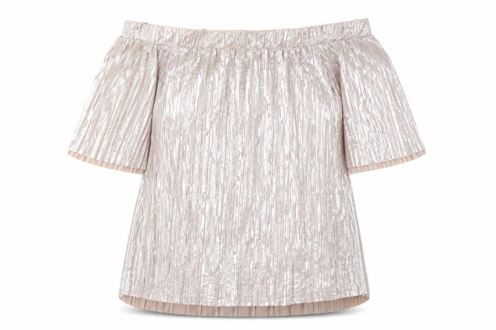 Womens UK Size 10 River Island Silver Camisole Blouse