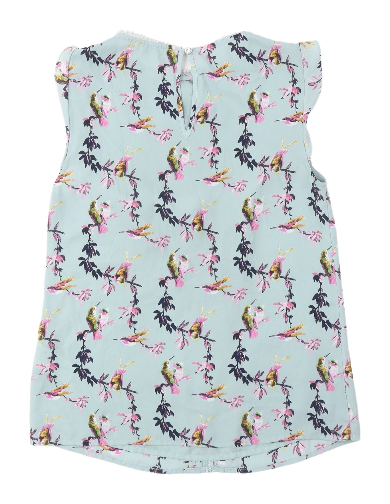Womens UK Size 8 Oasis Multicoloured Tunic Blouse
