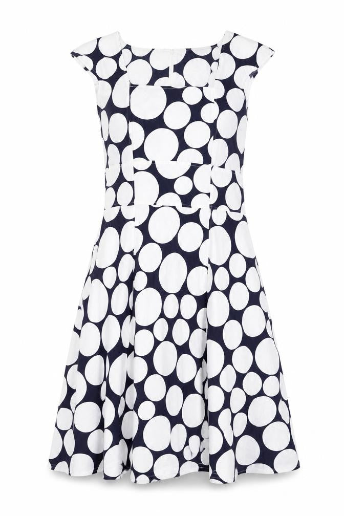Epilogue Women's Multicoloured Polka Dot A-Line Dress