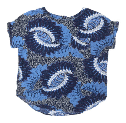 Womens UK Size 10 NEXT Blue  Blouse