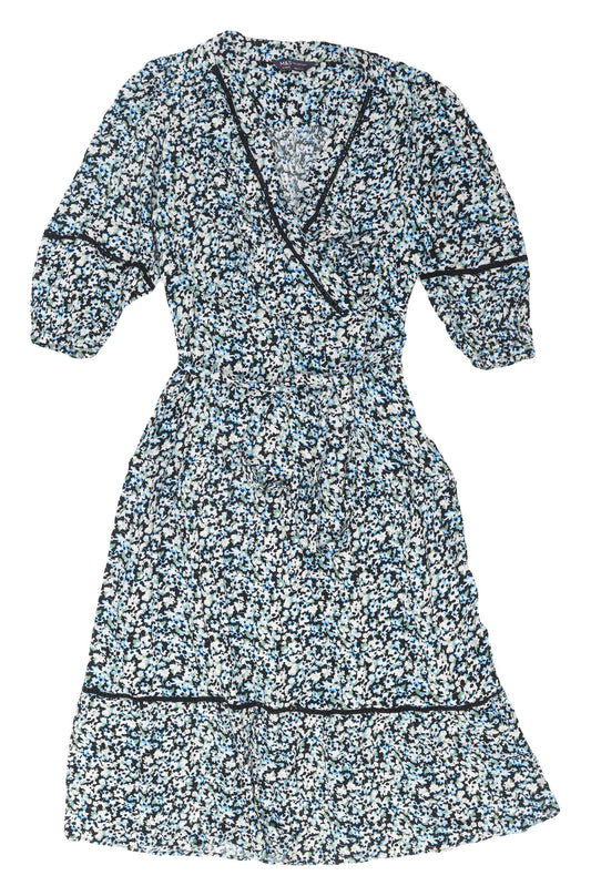 Marks and Spencer Floral Wrap Dress, Size 10
