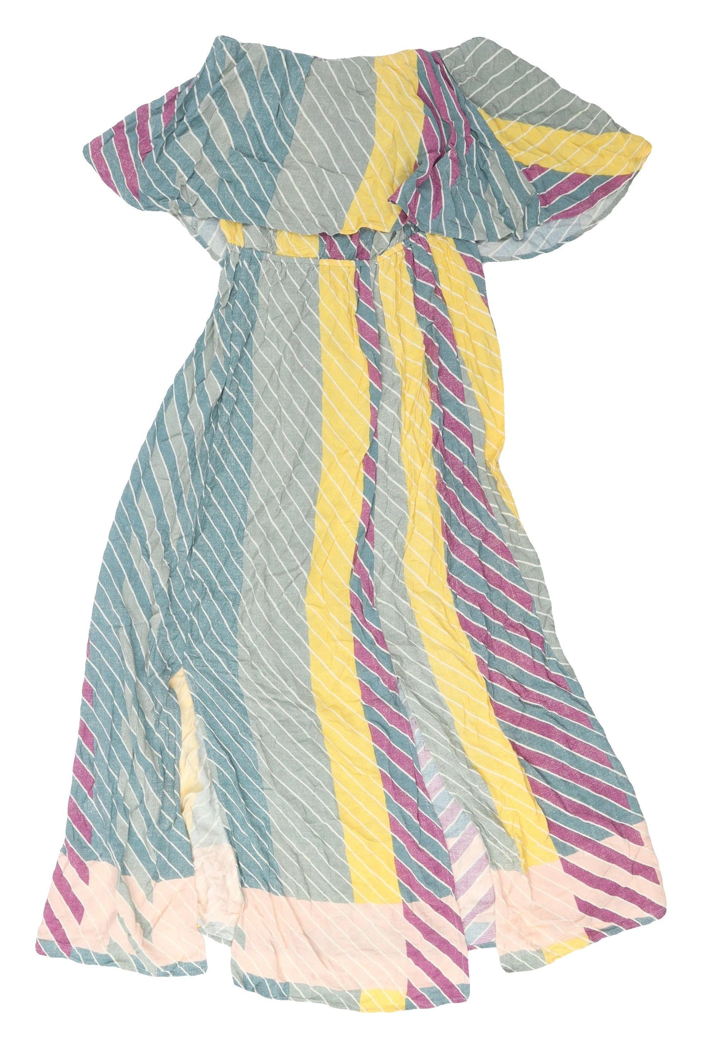 O'Neill Multicoloured Rayon Striped Dress, Women’s S