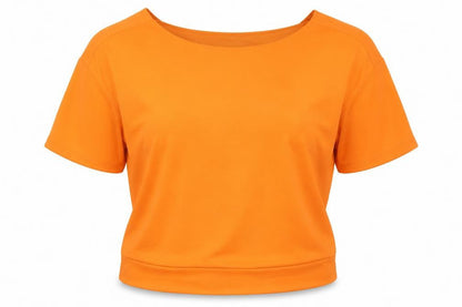 Womens UK Size 14 NEXT Orange Basic T-Shirt