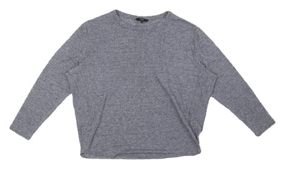 Next Women's Grey Long Sleeve Top Size 14