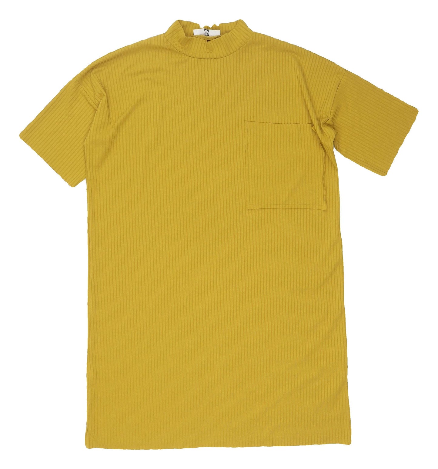 Missguided Yellow T-Shirt Dress for Women - Size 10