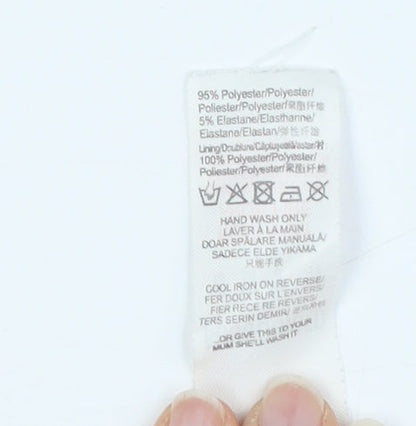 Missguided Yellow T-Shirt Dress for Women - Size 10