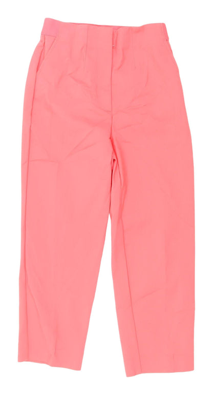 Womens UK Size 6 Marks and Spencer Classic Fit  Pink Trousers