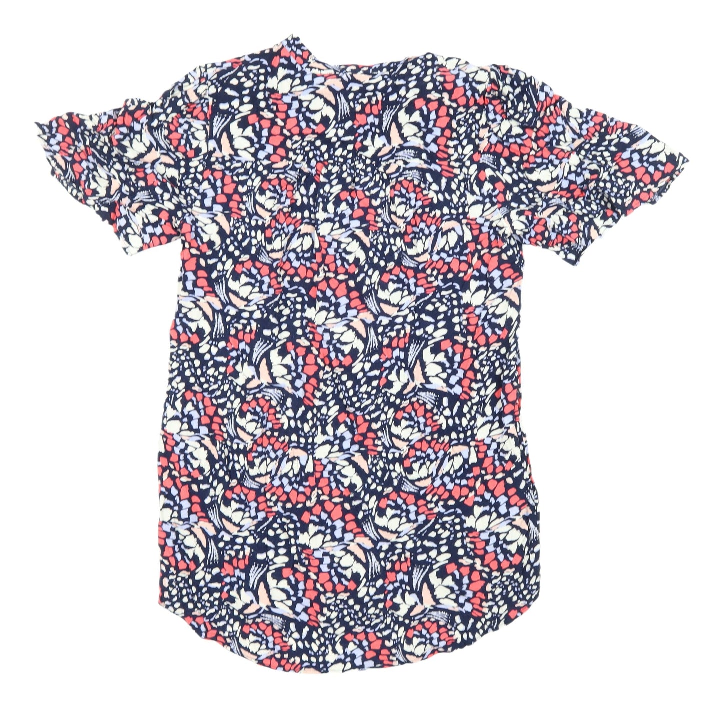 Womens UK Size 8 Marks and Spencer Multicoloured Basic T-Shirt