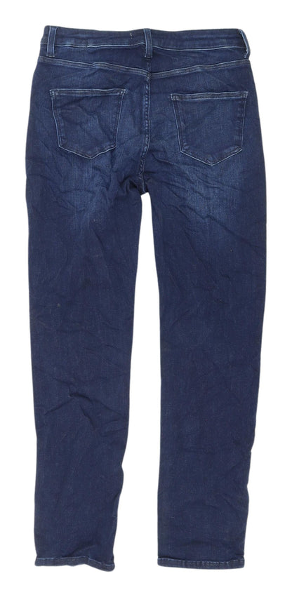 Womens UK Size 10 Marks and Spencer Slim Fit Skinny Blue Jeans