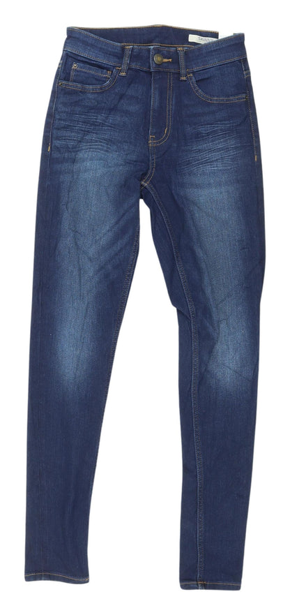 Womens UK Size 6 Marks and Spencer Regular Fit Skinny Blue Jeans