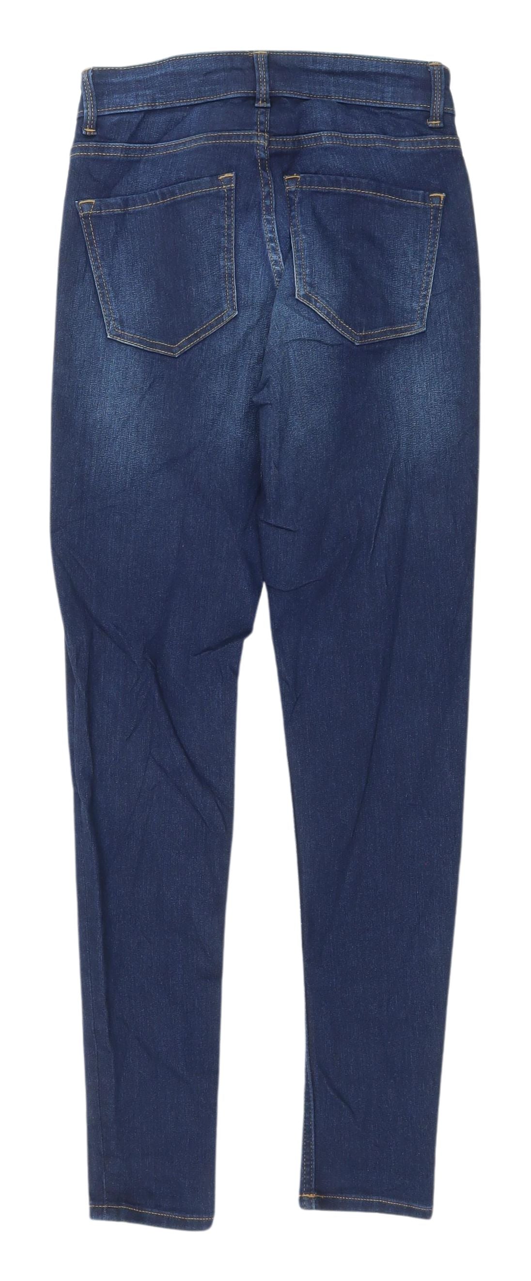Womens UK Size 6 Marks and Spencer Regular Fit Skinny Blue Jeans