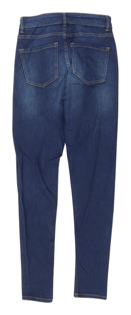 Womens UK Size 6 Marks and Spencer Regular Fit Skinny Blue Jeans