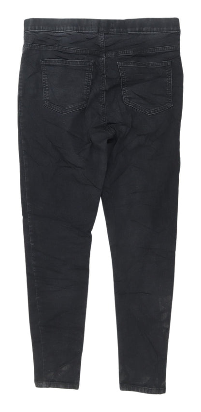 Womens UK Size 12 Marks and Spencer Regular Fit Jegging Black Jeans