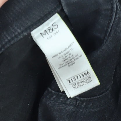 Womens UK Size 12 Marks and Spencer Regular Fit Jegging Black Jeans