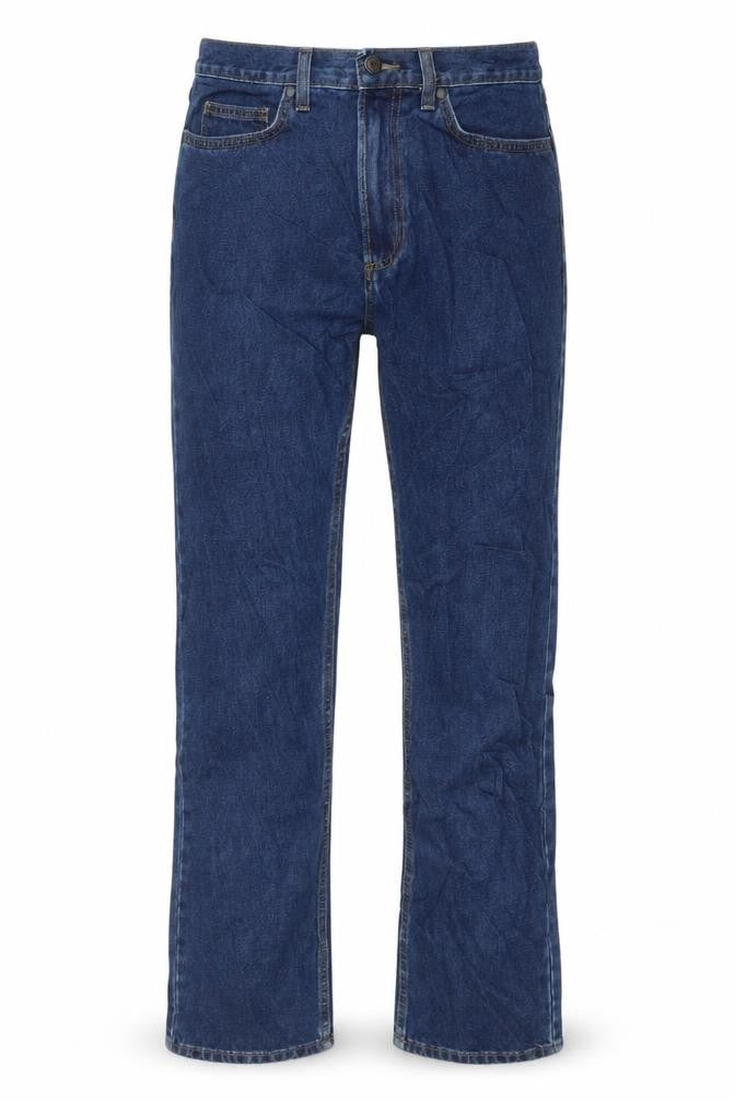 Mens UK Size 32 Marks and Spencer Regular Fit Straight Blue Jeans