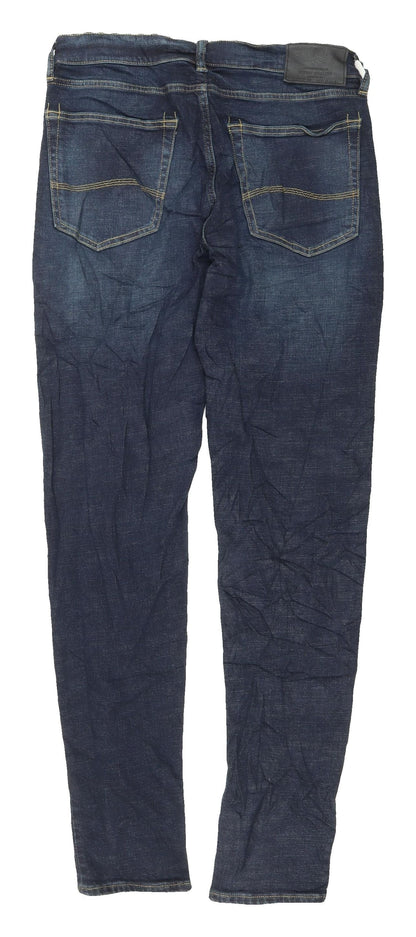 Womens UK Size L Marks and Spencer Slim Fit Skinny Blue Jeans