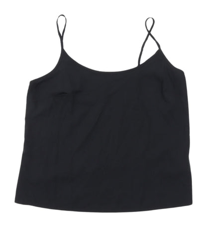 Womens UK Size 12 Marks and Spencer Black Camisole Tank