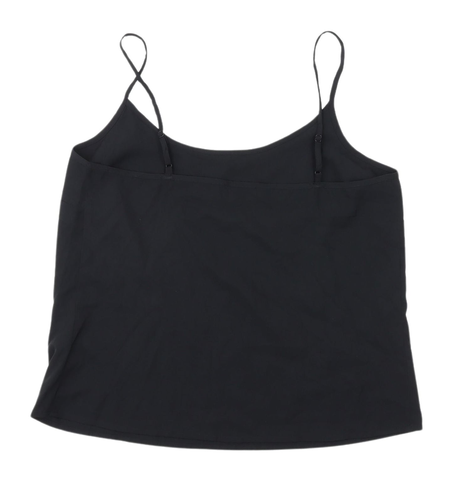 Womens UK Size 12 Marks and Spencer Black Camisole Tank