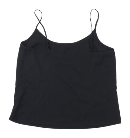 Womens UK Size 12 Marks and Spencer Black Camisole Tank