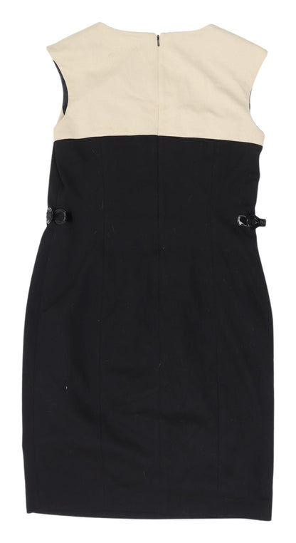 Precis Women's Black Sheath Dress Size 12 Business Casual
