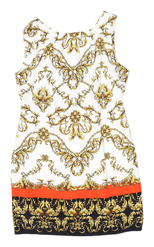 Dorothy Perkins Women's Multicoloured Shift Dress, Size 12