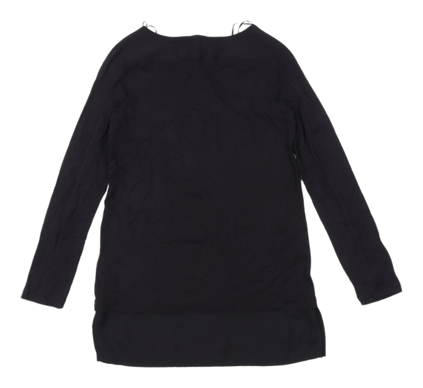 Womens UK Size 6 Marks and Spencer Black  Blouse