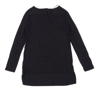 Womens UK Size 6 Marks and Spencer Black  Blouse
