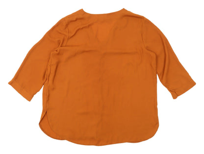 Womens UK Size 18 ASOS Orange  Button-Up