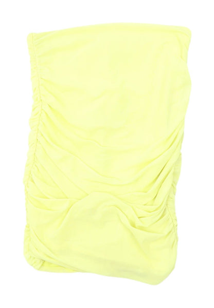 Womens UK Size 12 Oh Polly Yellow  Tank
