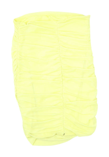 Womens UK Size 12 Oh Polly Yellow  Tank