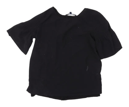 French Connection Women's Black Blouse, S, Elegant Style