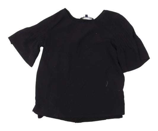 French Connection Women's Black Blouse, S, Elegant Style