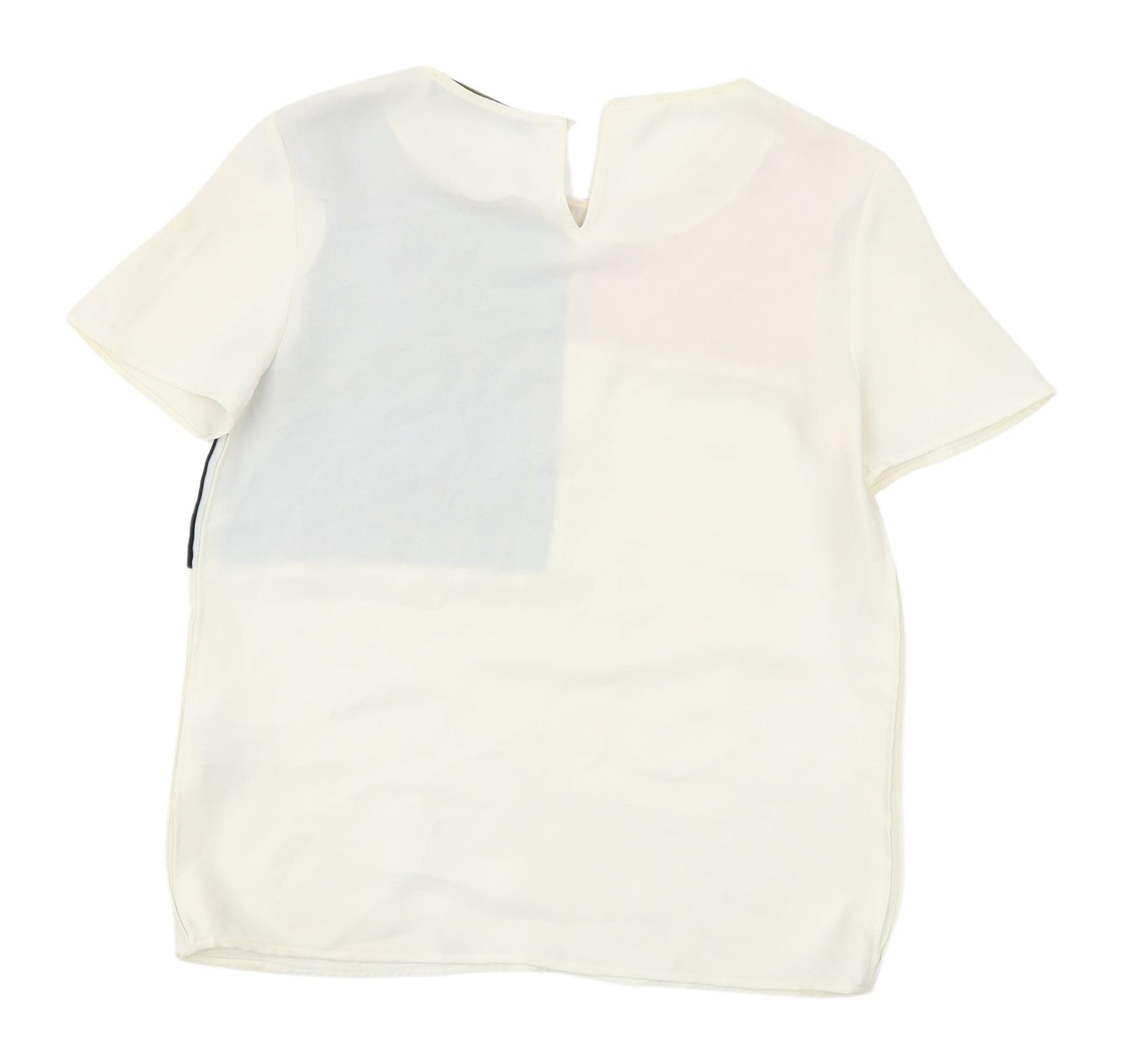 Womens UK Size XS Zara Multicoloured Basic Blouse