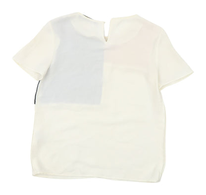 Womens UK Size XS Zara Multicoloured Basic Blouse